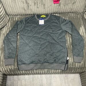 Without Walls by Urban Outfitters swear shirt with zippers. Polyester/cotton.